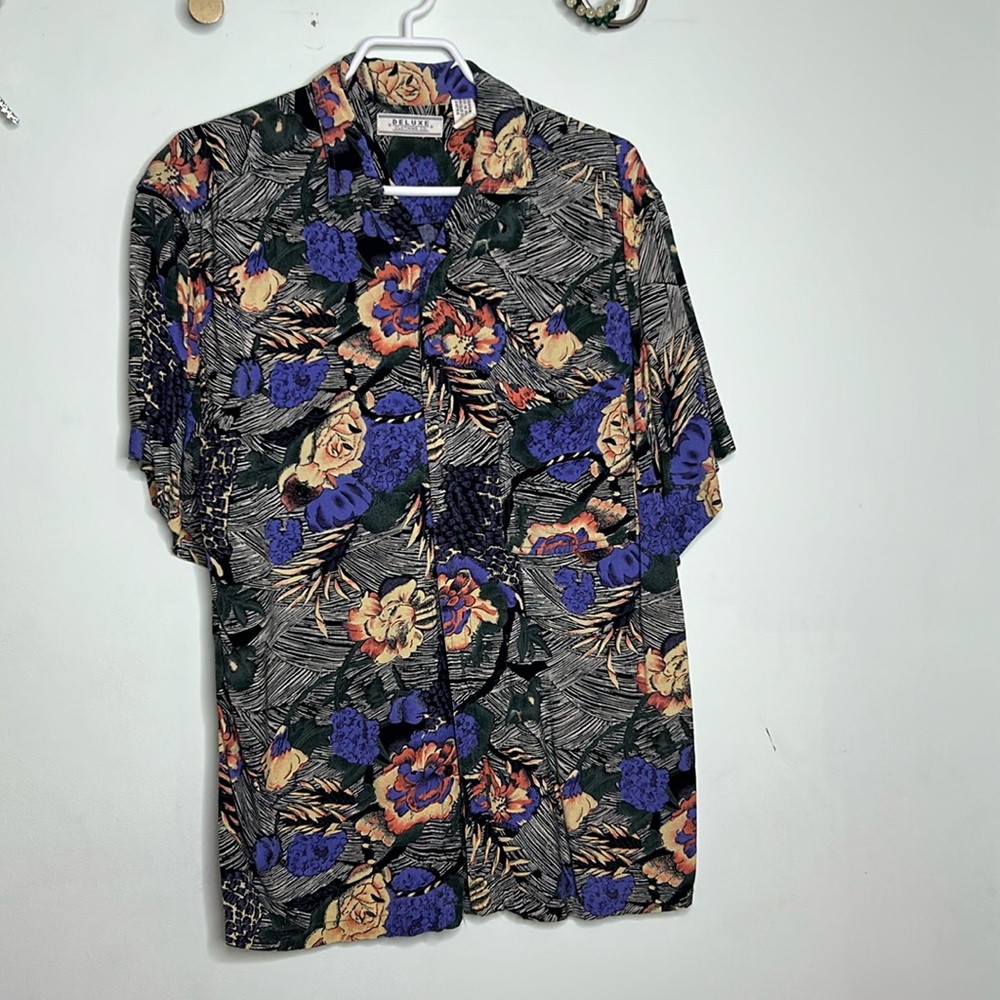 Mens Short Sleeve Button Down Shirt